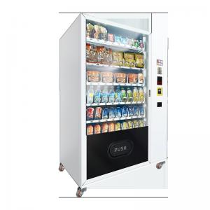 commercial intelligent snack drink Vending Machine with card reader coin cash payments