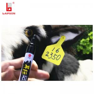 China Non Toxic Permanent Marker Pen , Z Tag Marking Pen For Marking Indentification Tags supplier