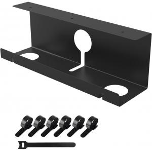 ISO9001 Rohs CE Under Desk Metal Cable Tray for Office Computer Desk Wire Management