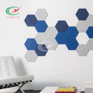 Recycled Polymer Modern Acoustic Wall Panel Class A ASTM E84 40+ Colors
