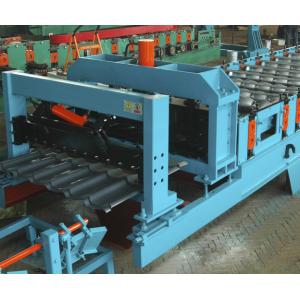 China Feeding Coil 1000mm Galvanized Metal Roofing Panel Machine supplier