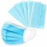 High Breathability Disposable Earloop Face Mask Filter Pollen / Dust / Bacterial