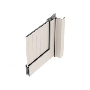 Professional 6063 6061 Aluminum Door Profile , Polish Aluminium Profile Doors