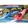 China Cool Holiday Spiral Water Slides Combination With Four Lanes for Outdoor Water Park wholesale