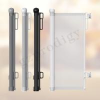 China 71 Inch Extra Wide Expandable Gate Outdoor Retractable Safety Gate on sale