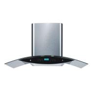 China ODM Curved Glass Cooker Hood 30 Inch Ductless Range Hood 16m3/Min Air Rate on sale