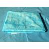 Ultrasonic Seam Disposable Bed Sheets Blue Color With Good Skin Affinity,water