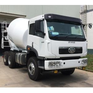 10cbm Right Hand Drive 6x4 Concrete Mixer Truck With 3m3/Min Charging Speed And 400L Water Tanker