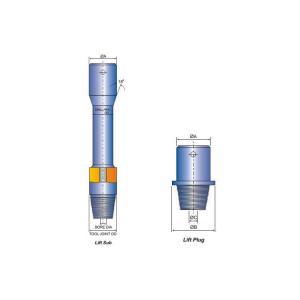 Reduced Section Drill Stem Sub Integral  API spec7 1 ISO9001:2008