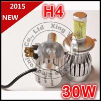 China 2015 New Off Road 30W H4 Cree Led Headlight Yellow Gold Light White Light on sale