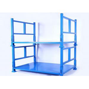 Portable Stacking Nestainer Storage Racks For Fabric Roll Warehouse Storage