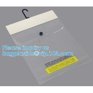 Stationery Set Transparent Plastic Bow Handle Hanger Zipper Lock Cosmetic Pvc Bag With K,Hanger Plastic Hook Bag F