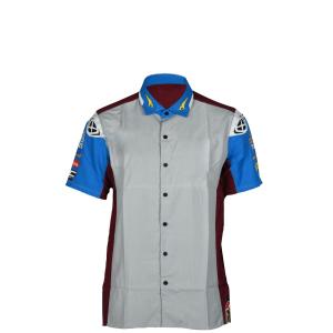 Customized Color Cotton Man's Polo Shirts for Motorcycle Pit Crew Racing