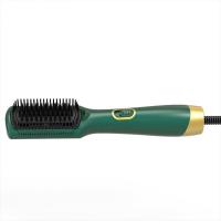China OEM ODM Ceramic Hair Straightener Brush Portable Ionic Hair Straightener Brush on sale