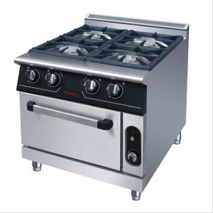 China JUSTA New type Stainless Steel Kitchen Equipments 4.8KW PNG Gas Burner With Oven supplier