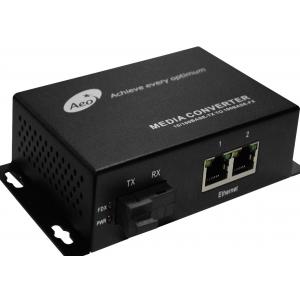 Gigabit Commercial Media Converter , SC Fiber To Ethernet Converter