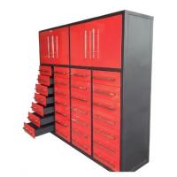 China Professional Mechanic Cabinet Tool Set with 28 Drawers Store Optional Tools Included on sale