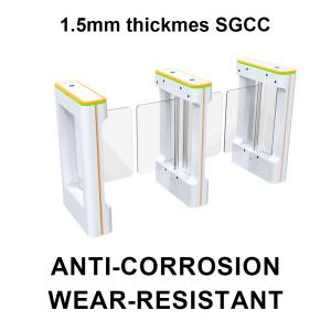 China Diseño compacto Puerta giratoria Ahorro de espacio Acceso peatonal para tiendas de conveniencia de oficina pequeña wholesale