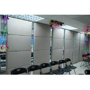 China Voice Insulation Movable Sliding Office Partition Walls with Hanging System supplier