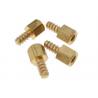 China Natural Finish M3 Male Female Hex Spacers For PCB Self Tapping Threads wholesale