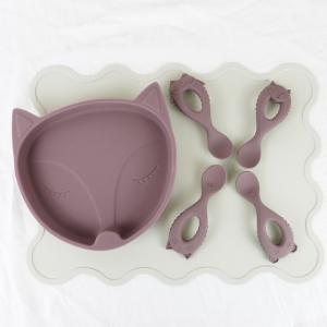 BPA Free Waterproof Kids Silicone Placemat Non Slip Reusable table mat For Baby Feeding