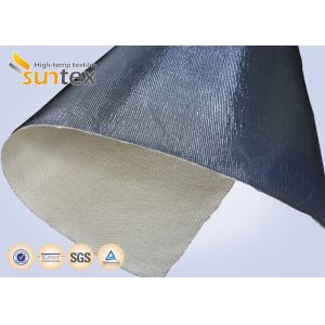 14 microns Aluminum Foil Fiberglass Cloth Fire Insulation Blanket Glass Fiber Fabric