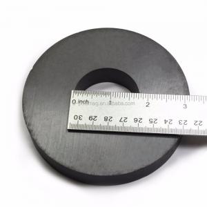 Customized Size Ferrite Ceramic Round Disc Ring Magnet for Motor in South America