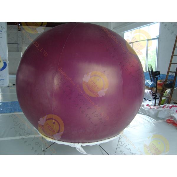 China Le grand rond reflété gonflable monte en ballon En71/Astm pour la publicité supplier