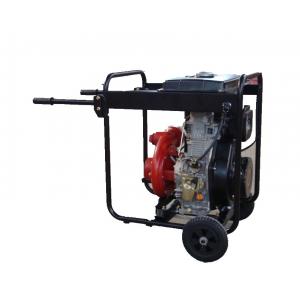 China Cast Iron High Pressure Water Pump Big Fuel Tank KDP30H With Handles And Wheels supplier
