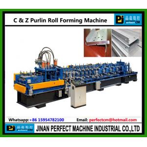 China C and Z Purlin Roll Forming Machine supplier