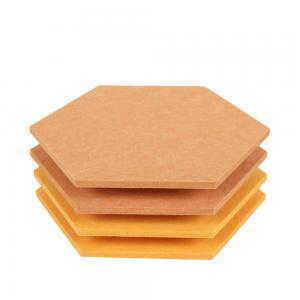 Hexagon Acoustic Panels High Density Soundproof Absorption Panel Acoustic Solution