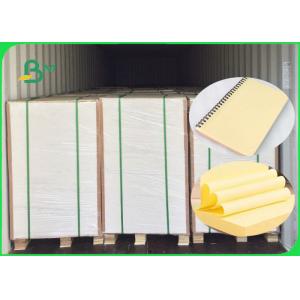 70GSM 80GSM Yellow Woodfree Paper / Bond Paper 100% Virgin Pulp FSC Certified