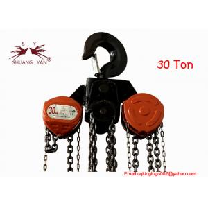 30T G80 10mm Heavy Lifting Manual Chain Hoist For Construction