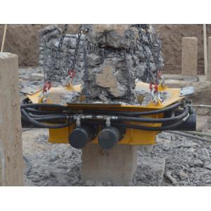 Precast Square Pile Concrete Cutting Machine , CE Hydraulic Breaker Equipment