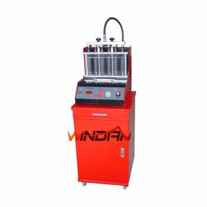 China Analisador completo do líquido de limpeza do injetor de combustível do cilindro da função 8 com volume líquido do tanque 6L supplier
