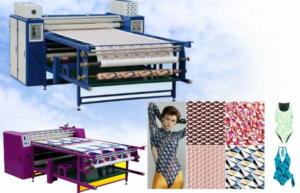 600mm Roll Diameter Textile Calender Machine Heat Transfer Printing Machine