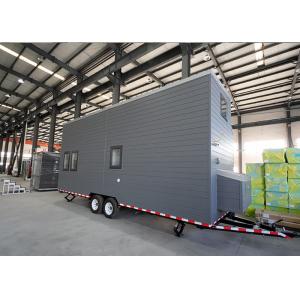 Modular Prefabricated House With Light Steel Frame Tiny House On Wheels For Rent