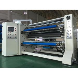 Precision High Speed Slitting Machine / Oca Optical Tape Roll Cutting Machine