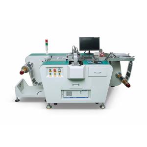 China Dual Head CCD Hole Punching Machine with 0.6-0.8MPa Air Pressure for 1-5mm Punching Diameter and 0.05-0.35mm Thickness supplier