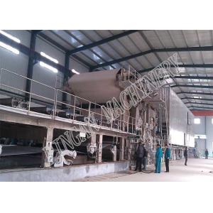 Two Wire Fluting Paper Machine Grey With Cooking System And Size Press