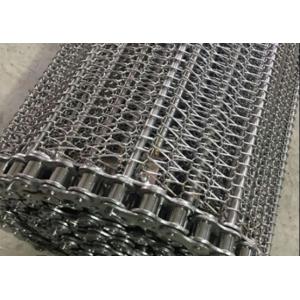 Fruit Drying Chain Conveyor Belt 304 316 310s Stainless Steel