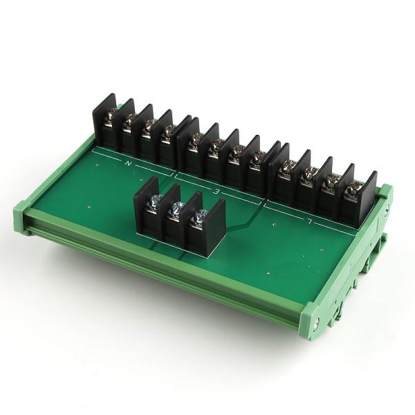 1 In 4 Out Power Source Wiring Distribution Splitter Terminal Blocks Breakout