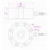 China 500kg 300kg 200kg 100kg 50kg Compression Load Cell With Digital Display Unit wholesale