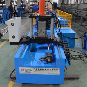 China CE Galvanized Steel Rack Roll Forming Machine 1.5-3mm Thickness supplier