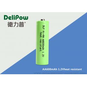 China 3 Years Cycle Life AA NIMH Rechargeable Battery 600mAh For Flashlight supplier