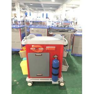 China Mute Wheel ABS Hospital Medicine Trolley supplier