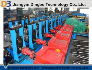 China 45kw Main Motor Power GuardRail Roll Forming Machine with Electric Control Cabinet wholesale