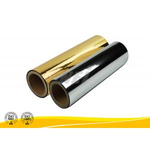 Soft Touch Colorful Aluminum Laminated Film , Metallised Polyester Film