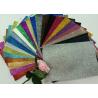 China 1/128&quot; Glitter Mixed Colors PU Glitter Fabric PU Cloth Backing For Christmas Box wholesale