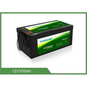 China 12V 300Ah Lithium Iron Phosphate Battery Over 2000 Cycles 2 Years Warranty supplier